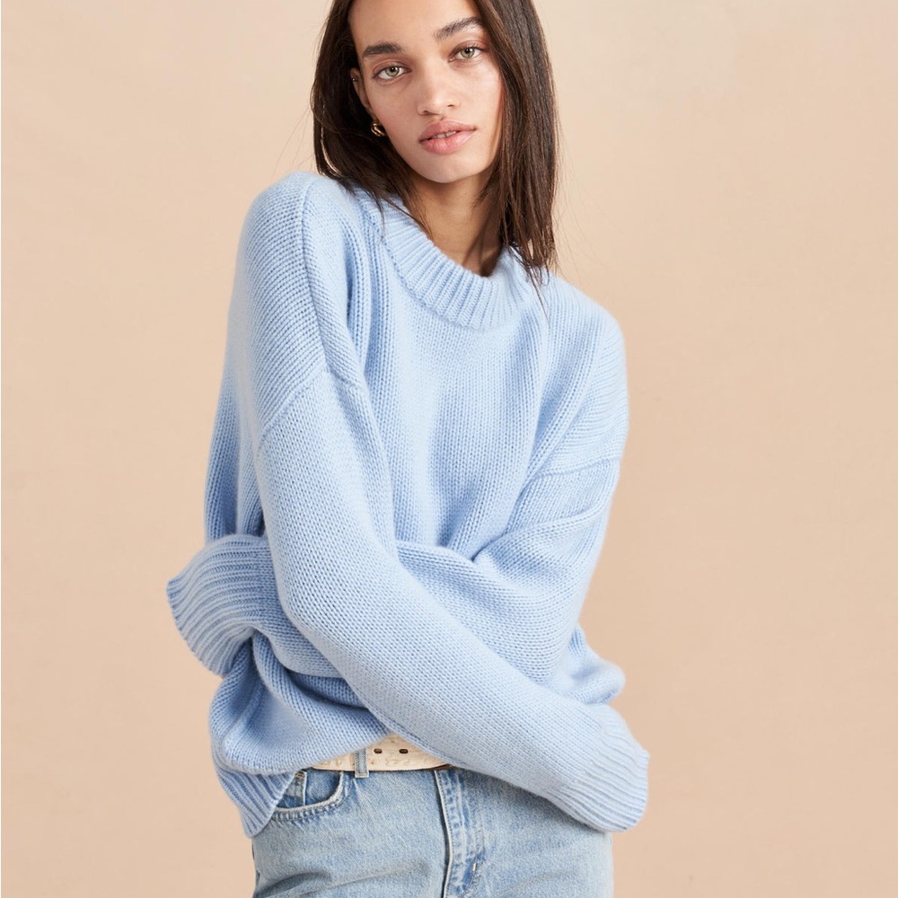 La Ligne Marin Sweater, XS Pale Blue